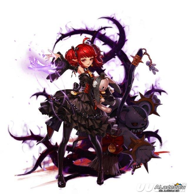 喜怒无常的暗黑萝莉 DNF小魔女职业背景是什么