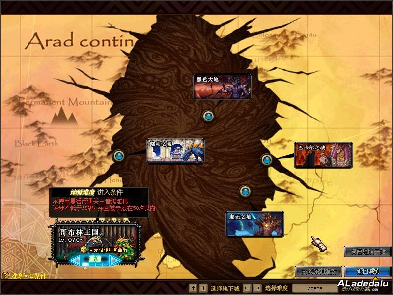 arad contin 《DNF怀旧服实验室》异次元裂缝